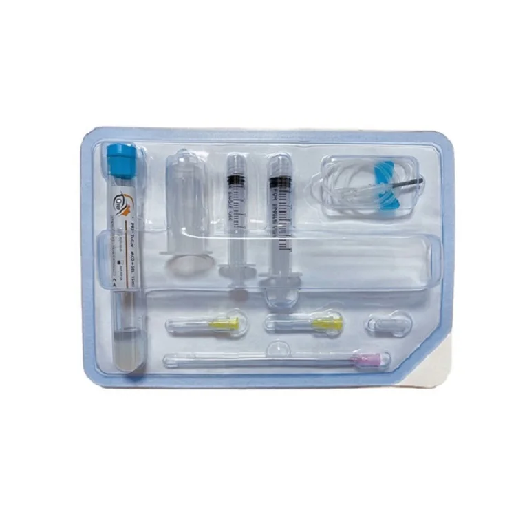 Wholesale Price Glass or Pet Lab Prp Kit With All Prp Therapy for Hair Lose