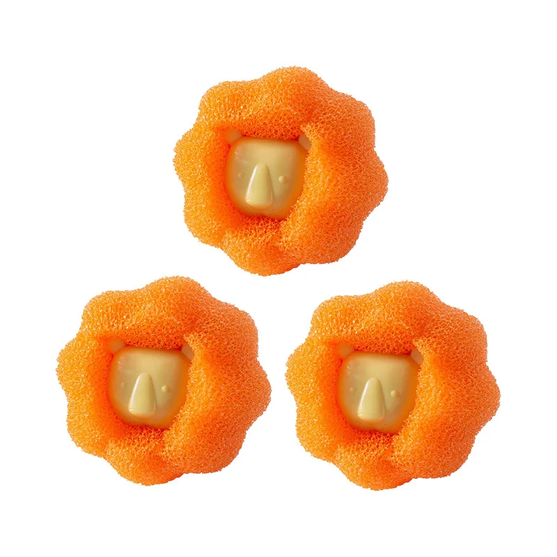 Оптовая продажа, волшебный сосающий мяч для волос, антизамыкающий Эко-шар для стирки для стиральной машины