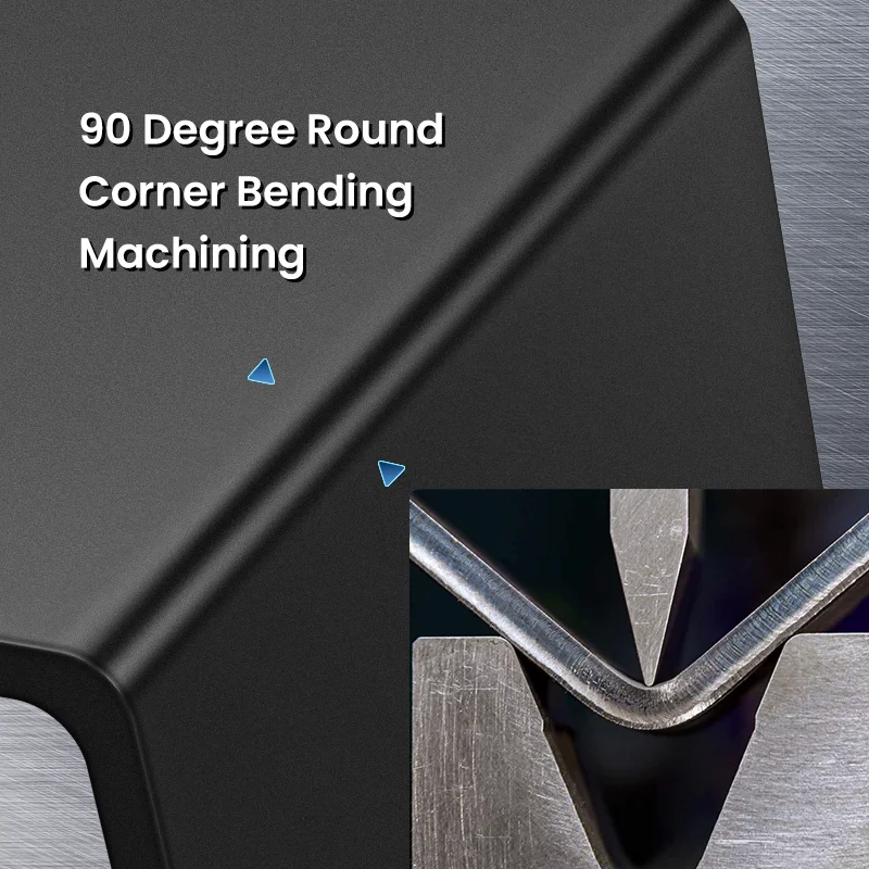 Custom Black Powder Coating Cold Rolling Sheet Metal Bending and  CNC Cutting Service Cnc Machining Parts Metal Stamping Kit