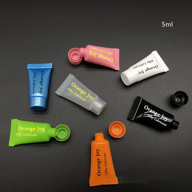 5ML Free Samples Natural Easy Wash Water Based Personal Sex Customized Lubricant Vendor Customized Labeling