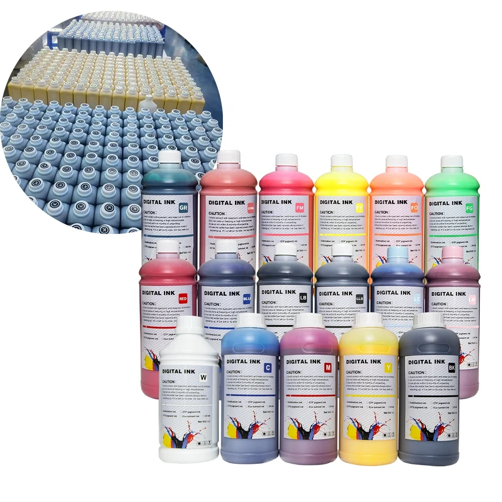 dtf transfer ink no clog l1800 dtf printer ink for dtf printer a3 t-shirt printing machine