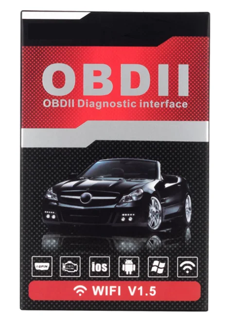  Автомобильный диагностический беспроводной сканер ELM327 OBDII OBD2 WiFi для Android и