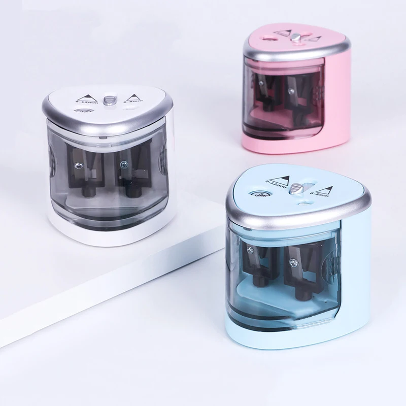School Office Detachable  Electric pencil sharpener Creative student automatic pencil sharpener pencil sharpener with battery