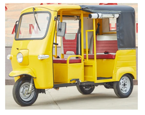 Electric Motorized Tricycles For Adults Three Wheel Bicycle With Open Body Mini Tuk Tuk