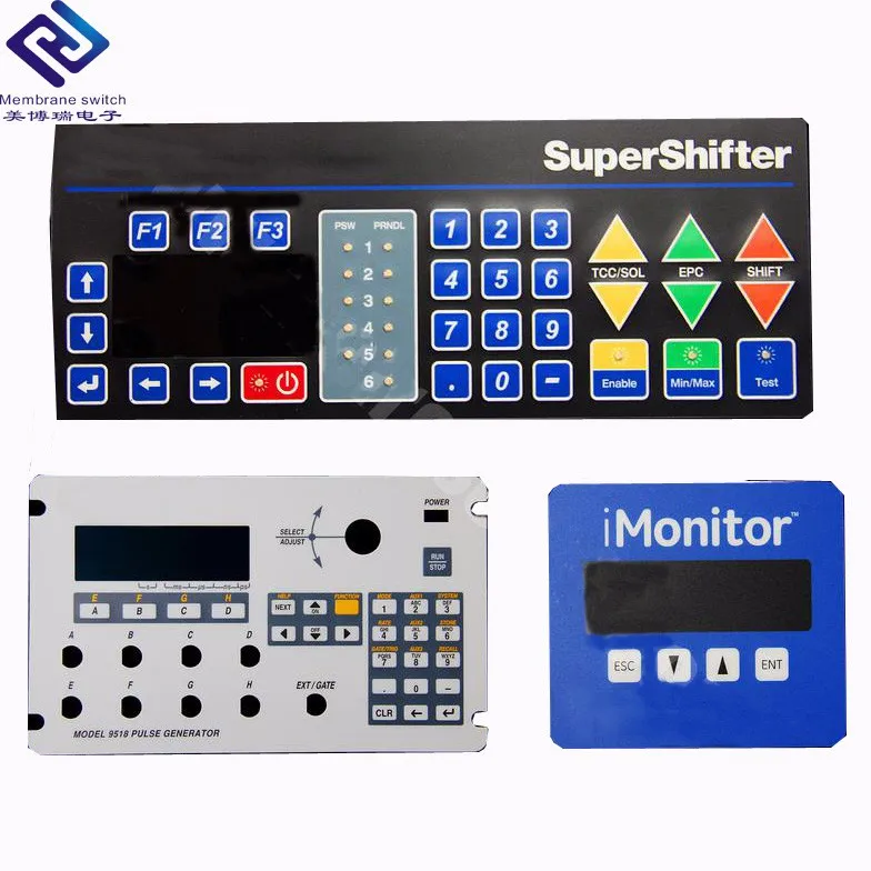 Matrix sealed tactile metal dome membrane switch with led lights manufacturer