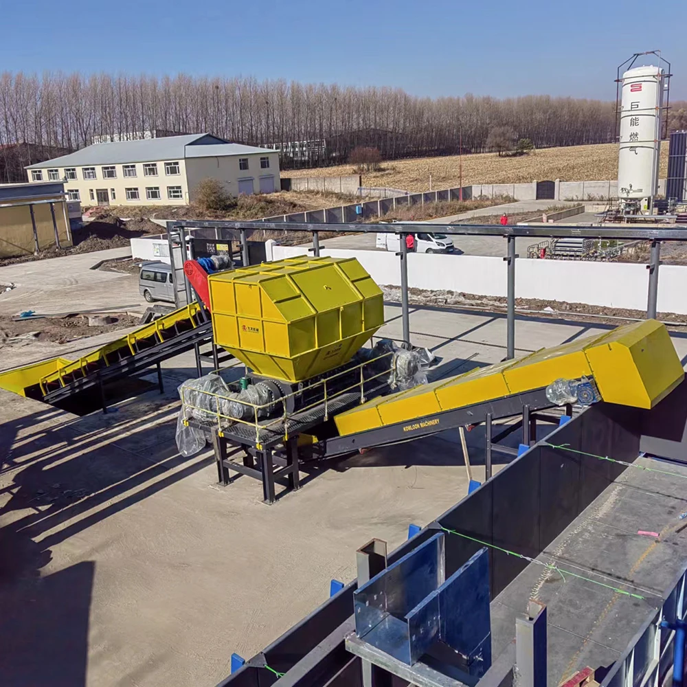 Professional Corn Stalk Bale Crusher Rice Stalk Bale Shredder Machine for Cellulose