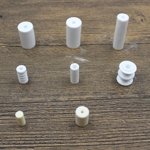 Machinable hollow heat resistance refractory zirconia ceramic singe hole tubes