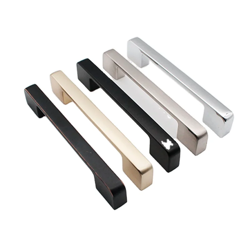 Цинковые ручки для кухонного шкафа в американском классическом стиле 128 мм CP фурнитура аксессуары