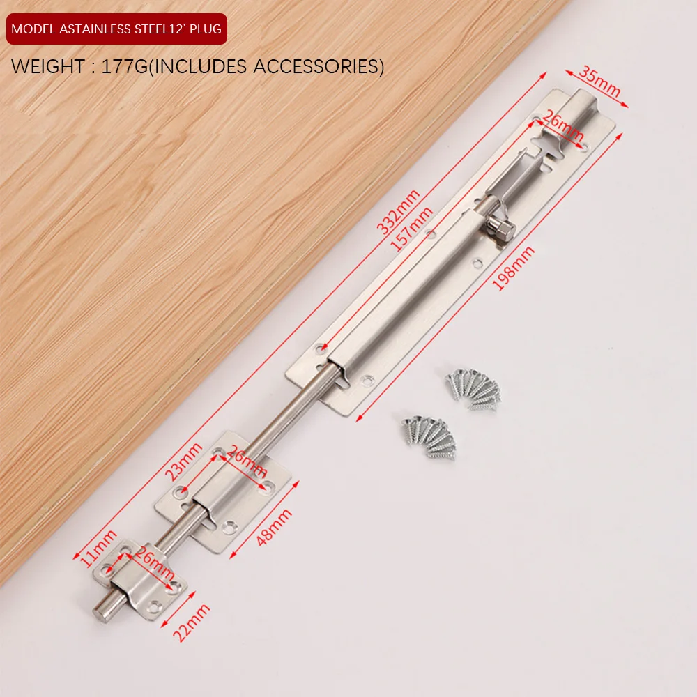 ULW wholesale push cabinet door latch lock window gate cabinet latch lock iron stainless steel window latches