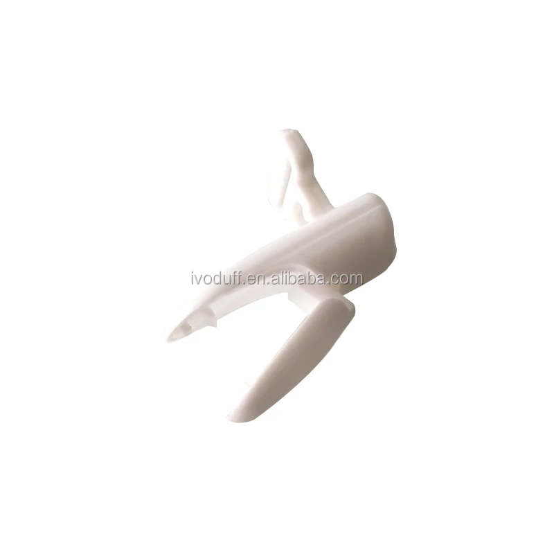 Пластиковый зажим для соски, низкая цена, оптовая продажа, белый цвет, пластиковый держатель для соски