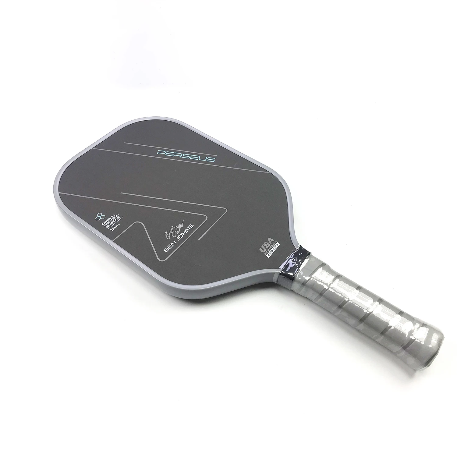 Custom 3 Layers T700 Carbon Fiber Pickleball Paddles Usapa Approved Thermoformed with 16 MM Reactive Polymer Honeycomb