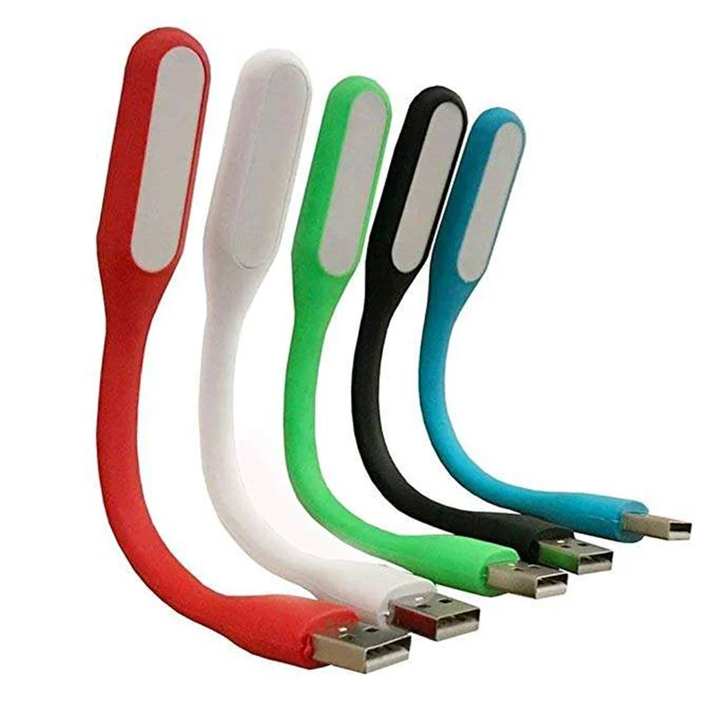 Mini USB Light Ultra Bright Flexible LED Lamp Booking Light for Power Bank Computer Portable