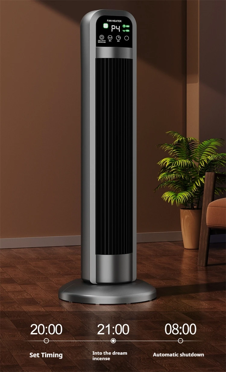 New Product Small Electric Space Heater Ceramic Space Heater Portable Heater Fan for Office Overheat Protection