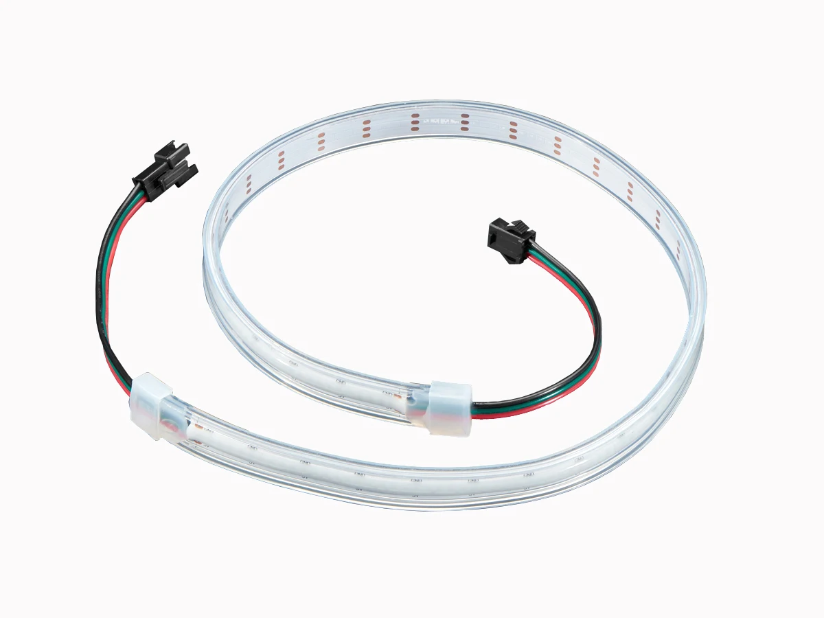 Dream Color FCOB SPI RGB IC Светодиодная лента RA90 720 Светодиоды высокой плотности гибкая COB WS2811 адресная цифровая светодиодная Пиксельная