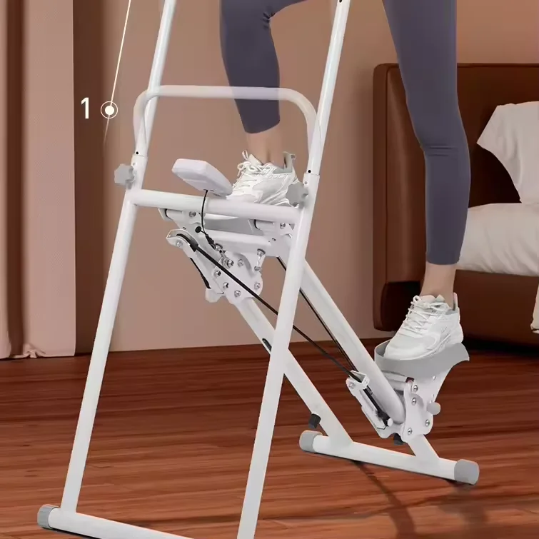 Portable Foldable Multifunctional Fitness Climbing Machine Stair leg Exercise pedal bike Elliptical Trainer Home Gym Cardio