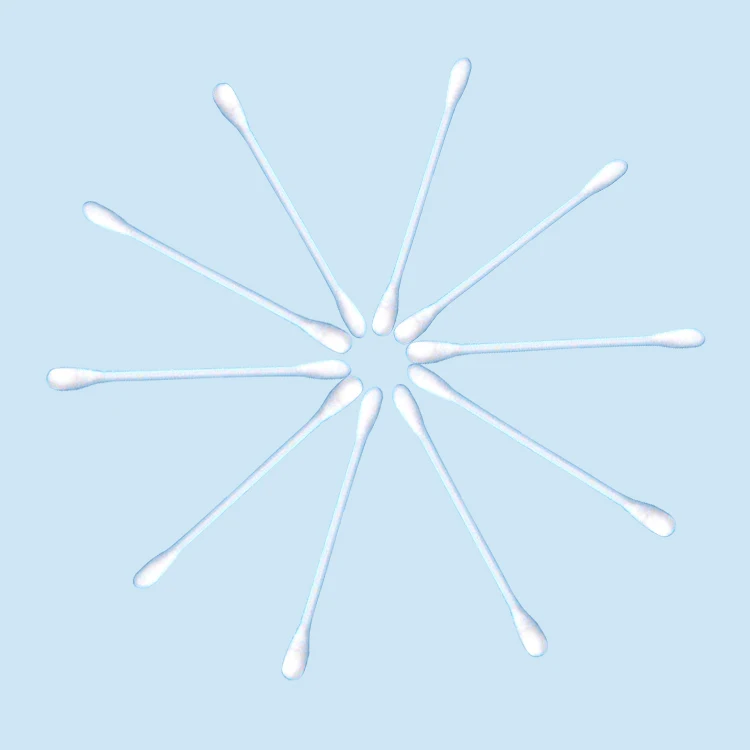
Makeup cleaning sterilized plastic stick double sided alcohol cotton buds q-tips white stick natural cotton bud swab 