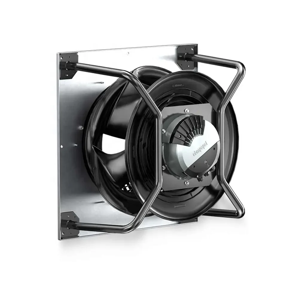 ebmpapst EC Plug Fan 133mm to 900mm Backward Metal Plastic Impeller 0-10V PWM Control Centrifugal Cooling Fan