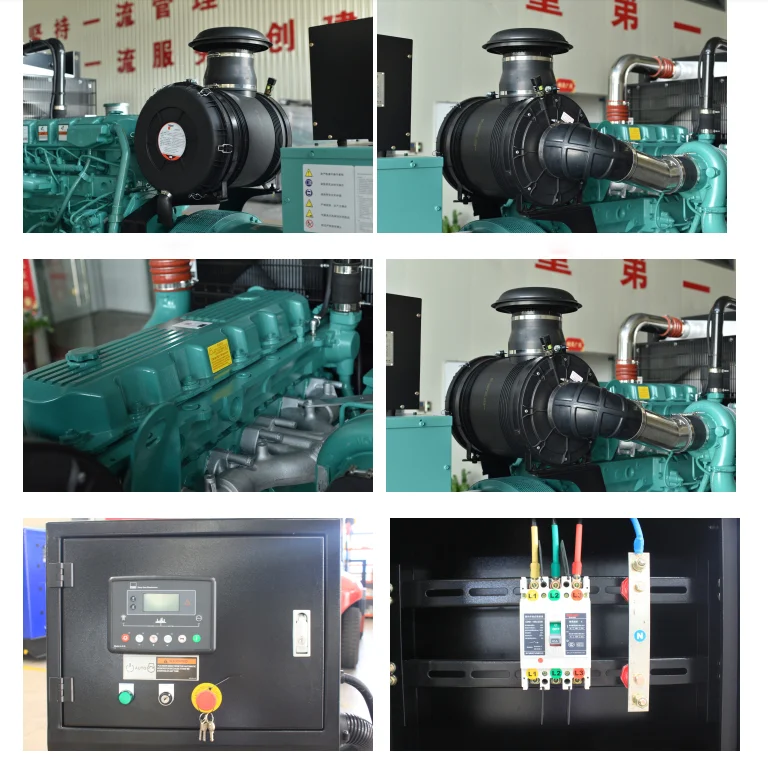 High Reliability 310kw generator genset Powered By 6 cylinders diesel engine  6ZTAA13-G3