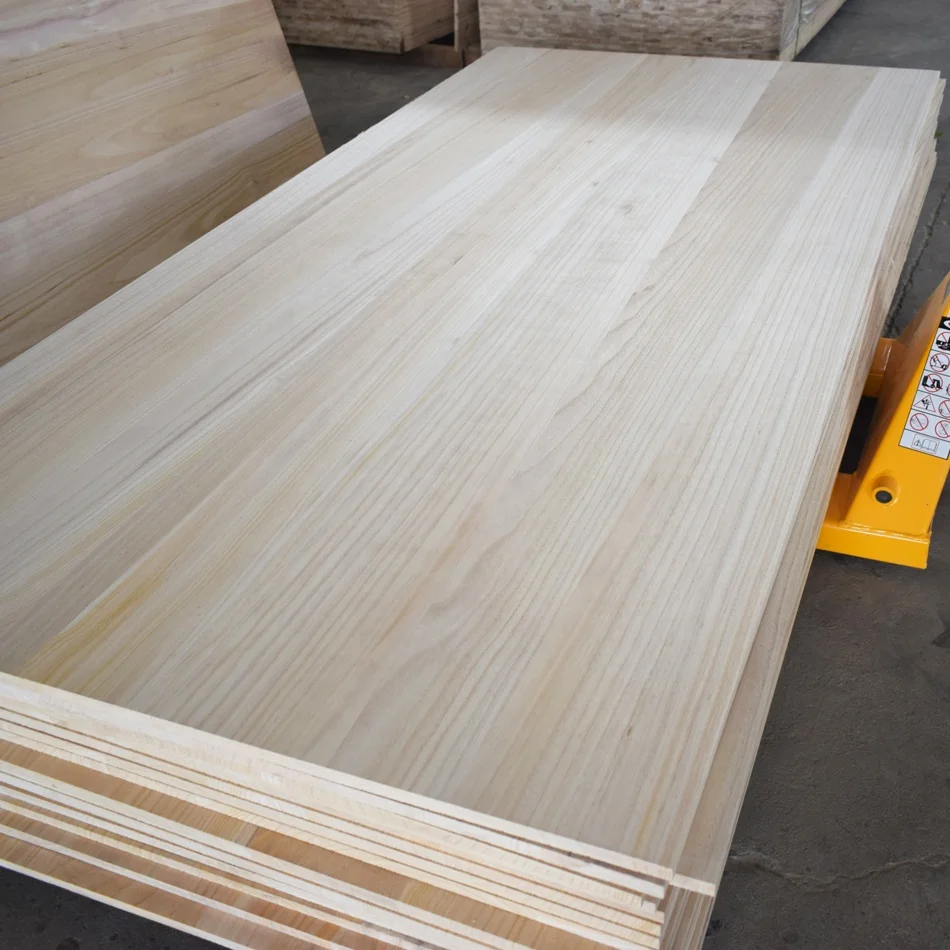 Paulownia Wood Sheet Solid Board for Coffin