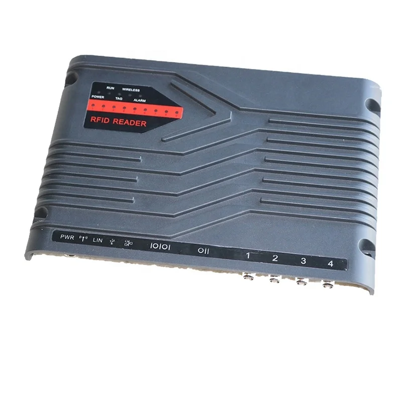 Timing System 4port RFID Reader Impinj R2000 ZK-RFID406 ISO18000 6C support RSSI for marathon