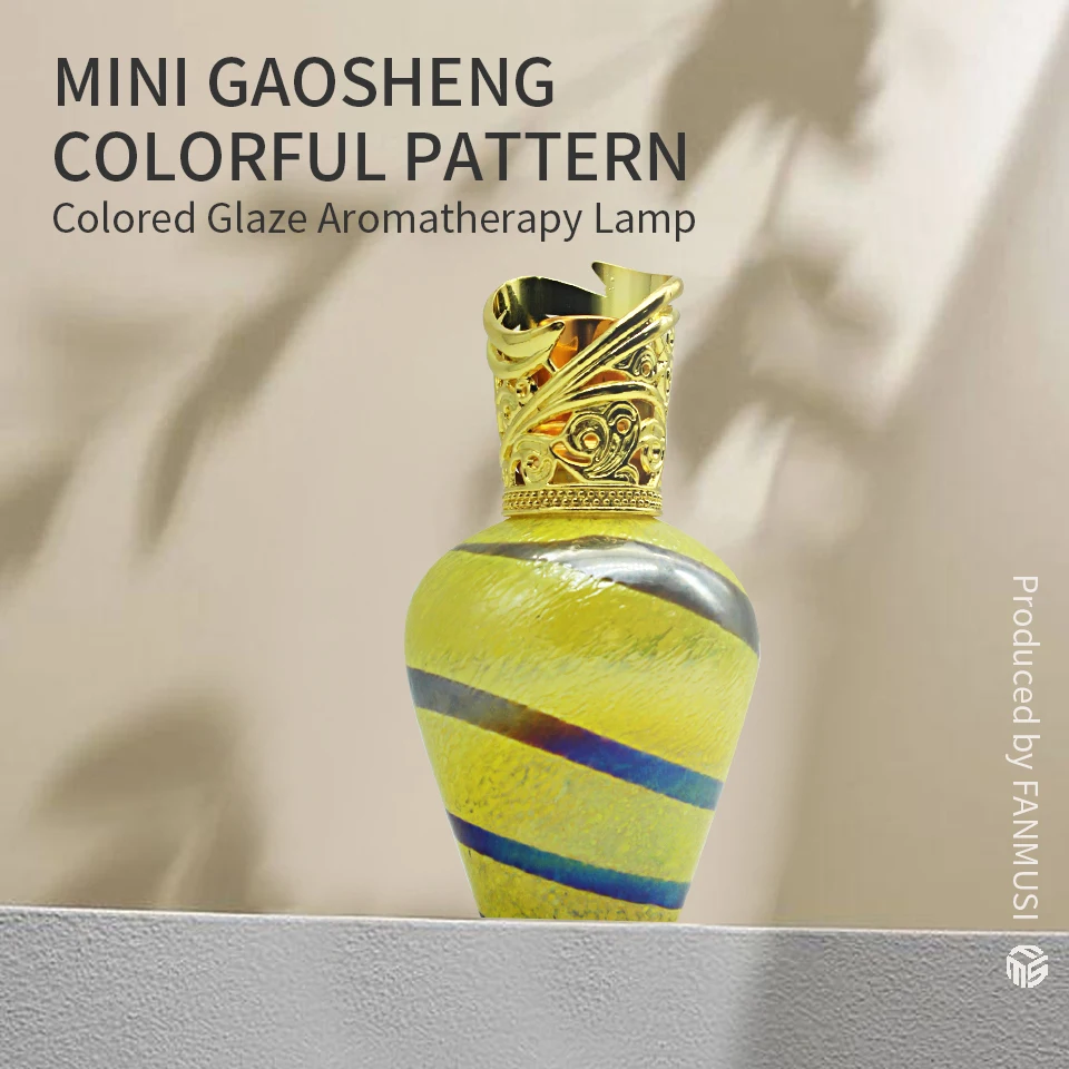 New Design essential oil catalytic Handmade glass fragrance lamp , catalytic fragrance lamp with capacity for home fragrance