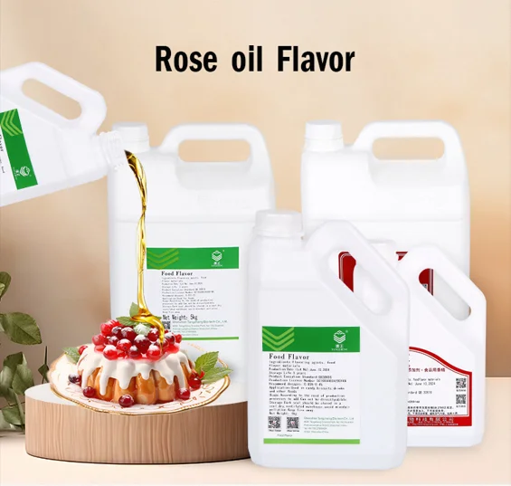 Rose Flavouring Essence Liquid Rose Oil Flavour For Cookies