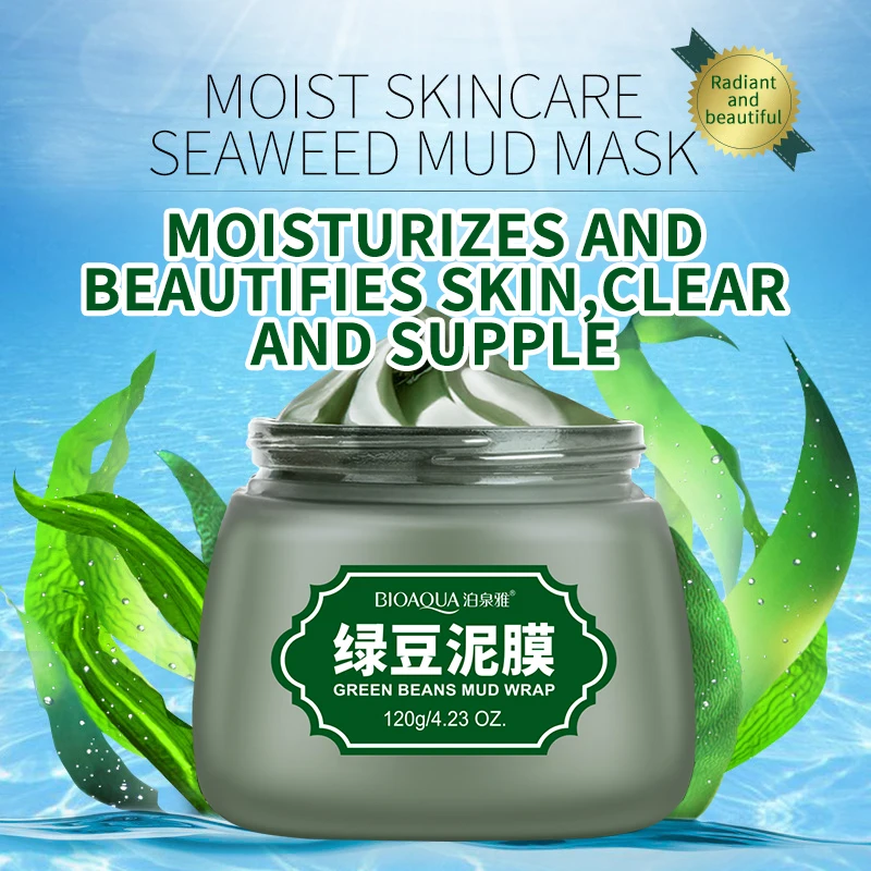 OEM Bioaqua Moisturizing Smoothing Mineral Extract Nourishing Face Clay Mud Mask