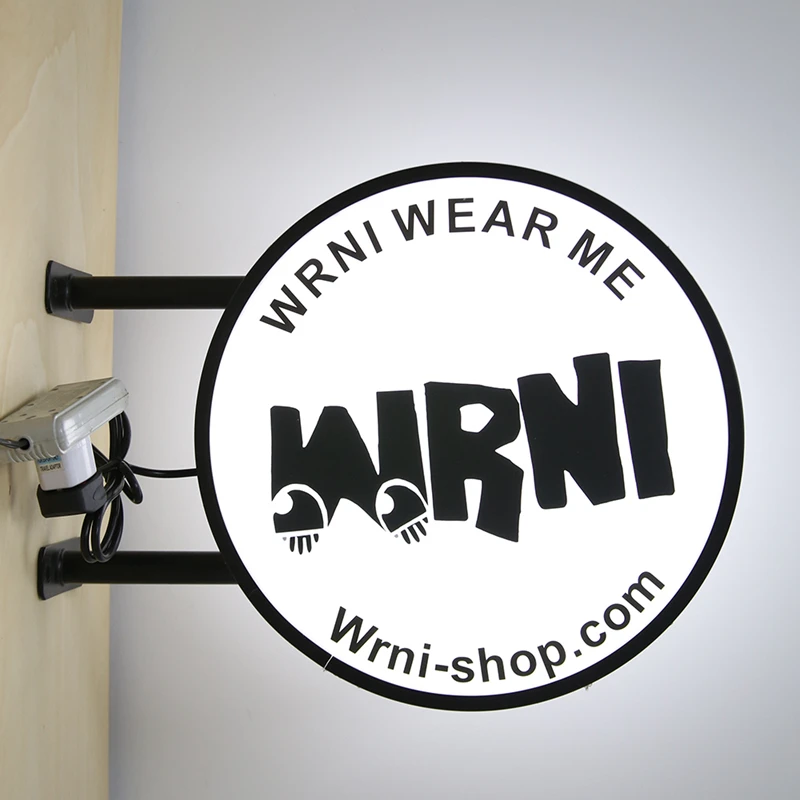 Custom Advertising Light Box Frame Rectangular Acrylic Sign Led Lightbox 3D Letter Signboard Display Board Outdoor Solar Signage