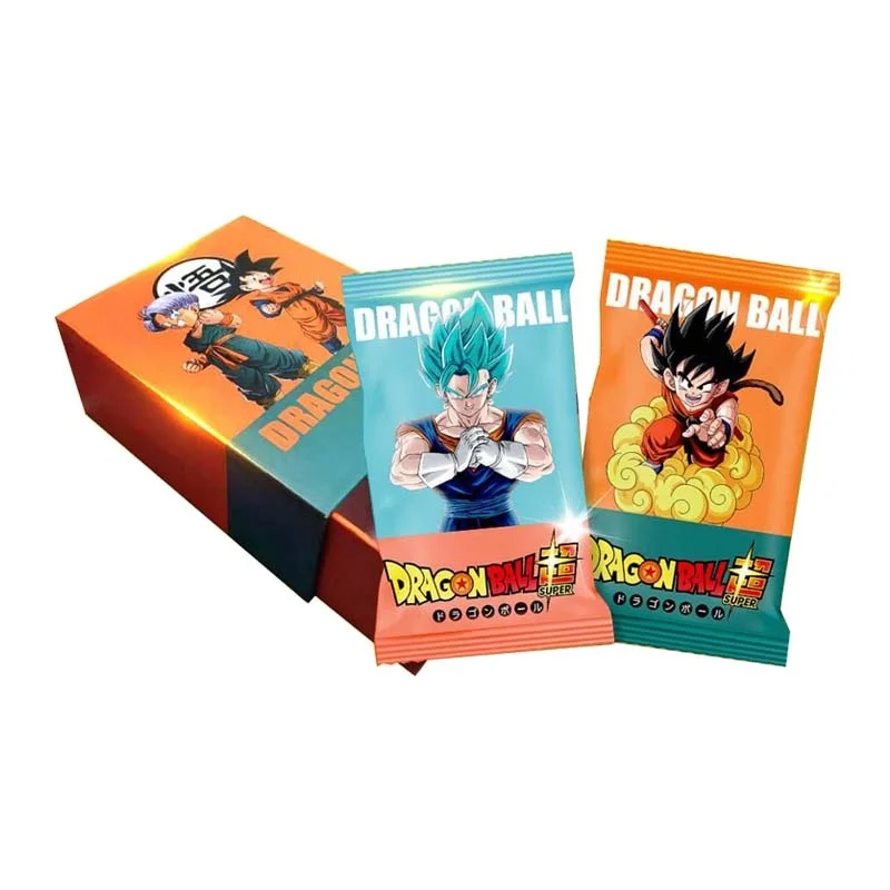 Japan Anime Dragons Ball Z Booster Box Trading Card Game Super Saiyan Son Goku Anime Characters Collection Card Child Gift Toy