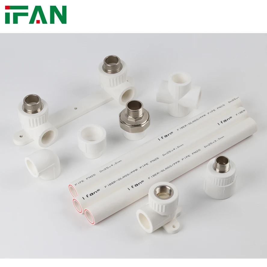 IFAN Plastic PPR Pipe Manufacture Water Supply Food Grade Water Pipe Pure Plastic PPR Pipe
