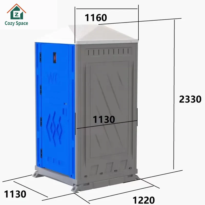 Outdoor Portable toilet Portable Bathroom Portable Public Toilet Cabin Outdoor Mobile Portable Toilet
