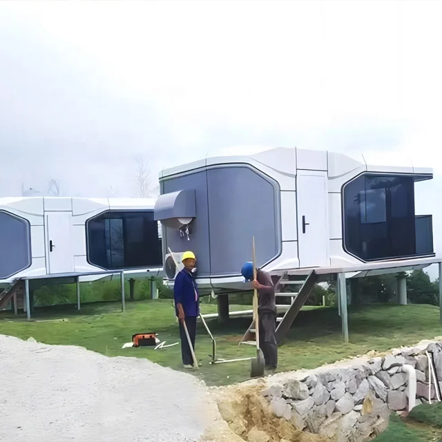 20ft 40ft Prefab Expandable Container Houses 2 3 Bedroom Prefabricated Foldable Expanding Container Homes Portable Tiny House