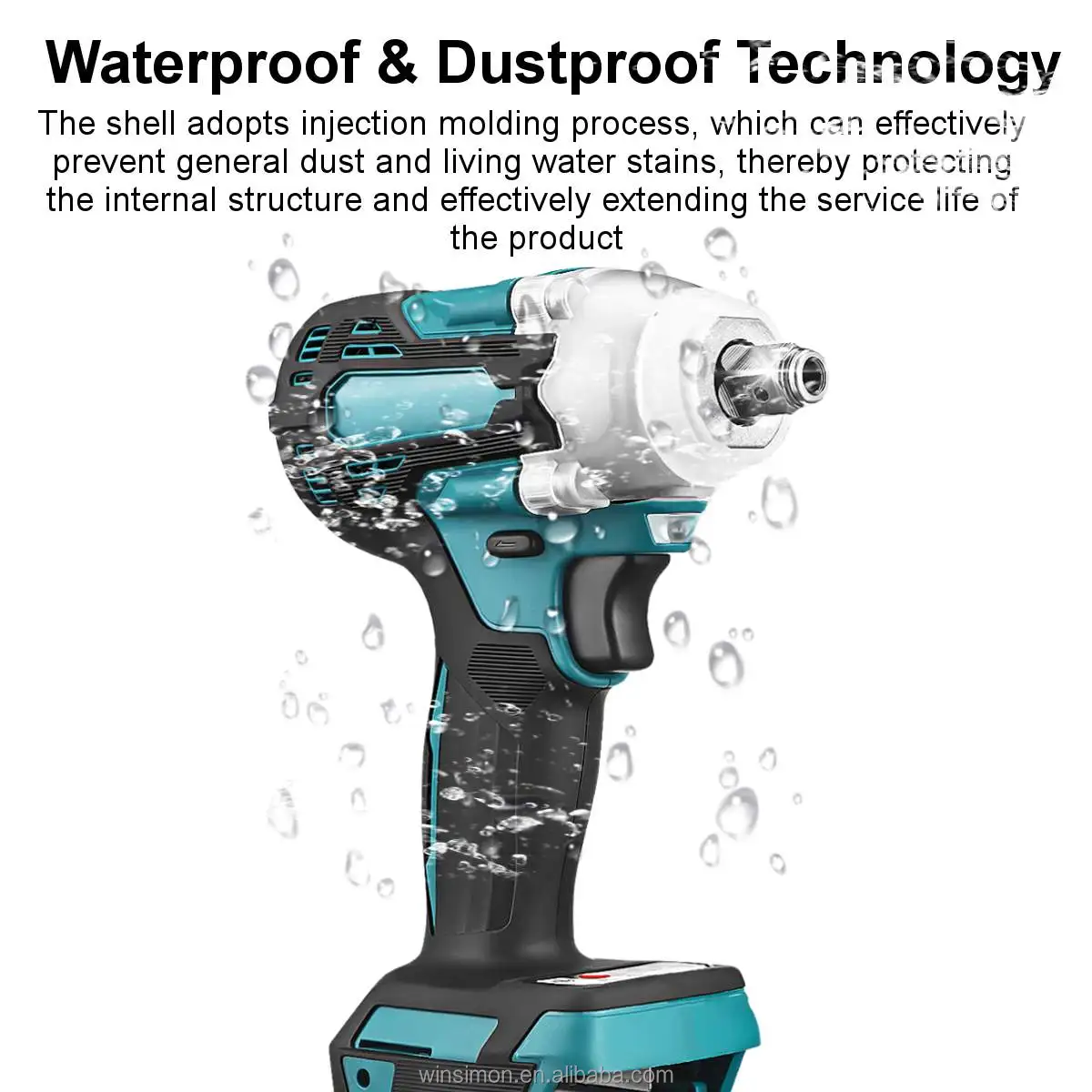 Well-received electric power tool cordless impact wrench battery impact wrench 16.8v 1/2 impact wrench high torque