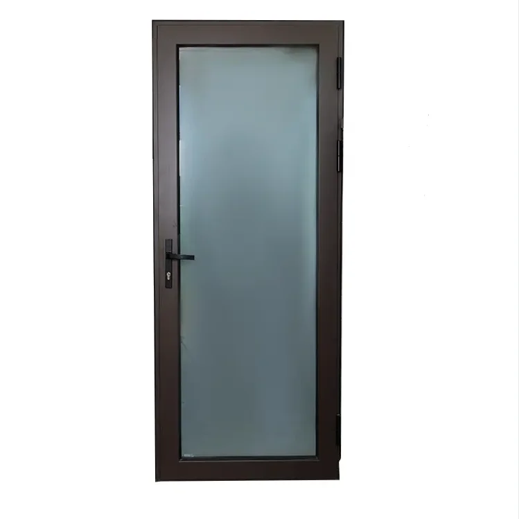 RG50 Casement Door Soundproofing Double Tempered Glass  Aluminum  Doors slim open door for home