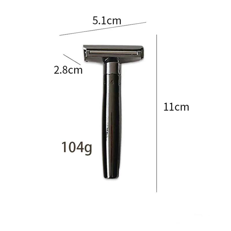 Spolo  High-Quality Shaving Razor Zinc Alloy Safety Razor Adjustable Sharpness Shaver For Men Beard Care