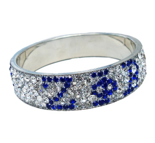 Full Crystal Handmade All Sorority Delta Alpha Sigma Gamma Rho Bracelet stainless steel zeta phi beta Bangle