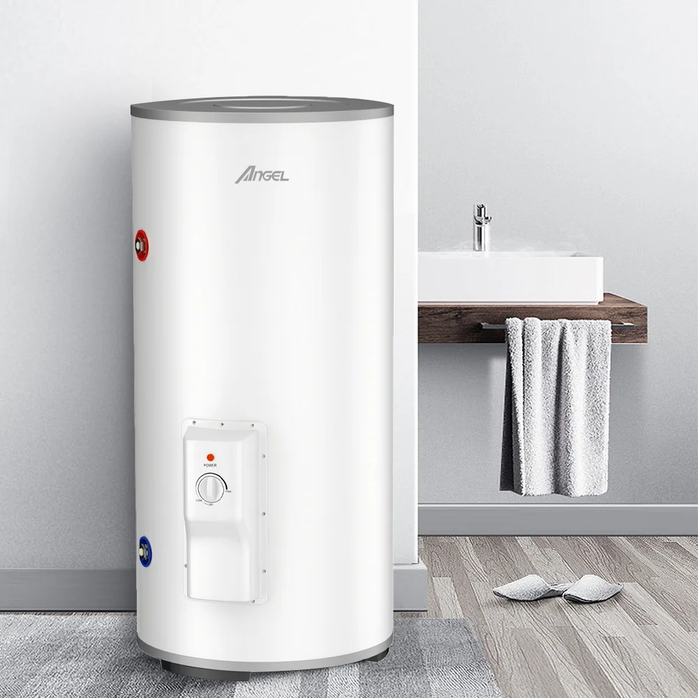 Knob Control 39 Gallon 52 Gallon 79 Gallon Drum Freestanding Cylinder Vertical Tank Storage Electric Water Heater