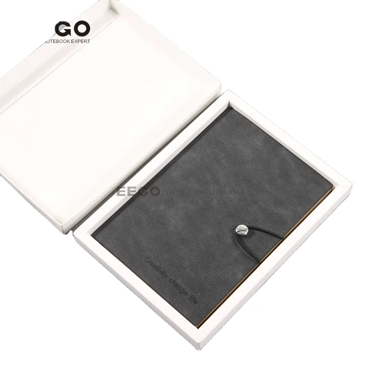 Office Stationery Supplier 2024 2025 Customized Pu Leather Diary Agenda Notebook And Pen Gift Box Set