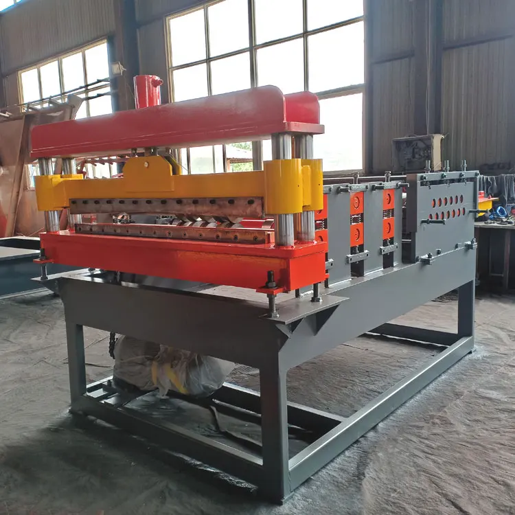 Steel Metal Leveling and Cutting to Length Machine Core Components Included for Roof and Tile Forming