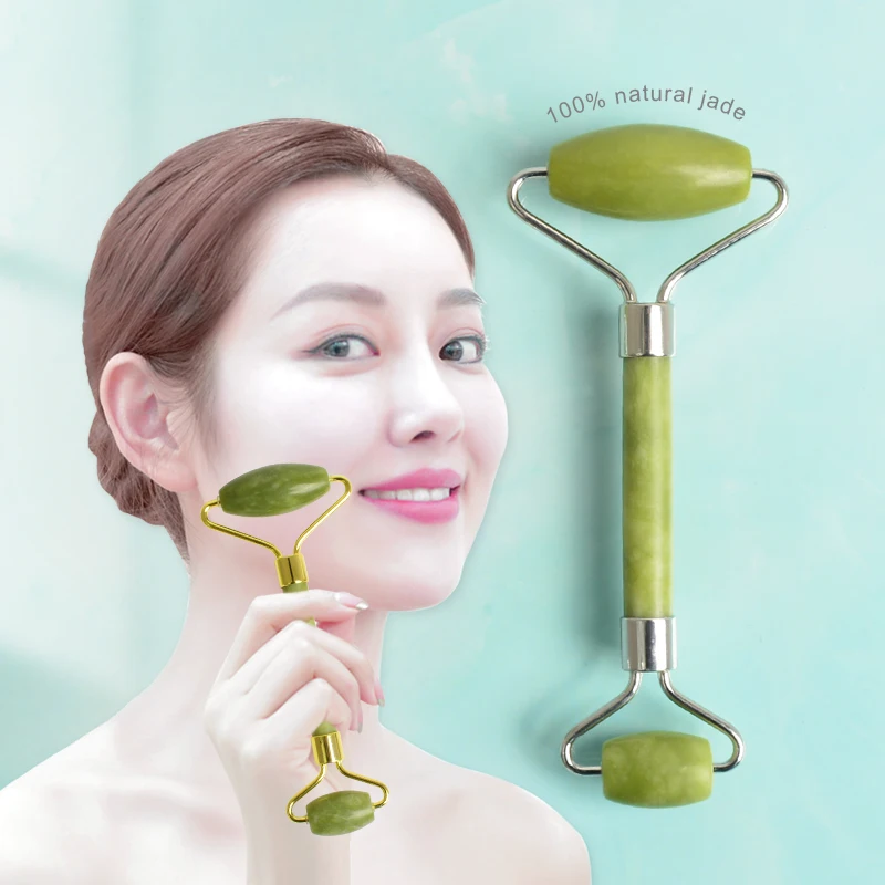  Частный производитель марки Gua Sha инструмент для соскабливания дешевый нефритовый ролик массажа лица