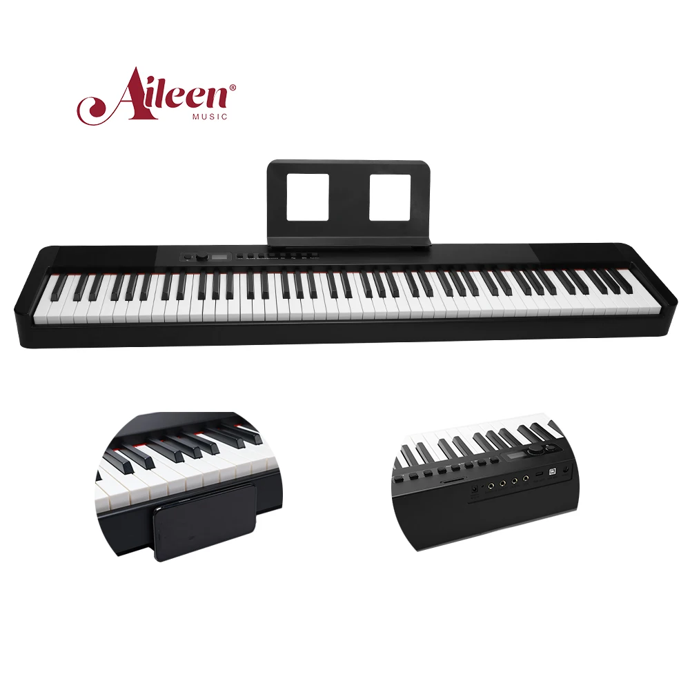 88 стандартное электрическое пианино/Тяжелый Молоток клавиш утяжеленная клавиатура цифровая Teclas профессиональная Встроенная литиевая батарея (EP888)