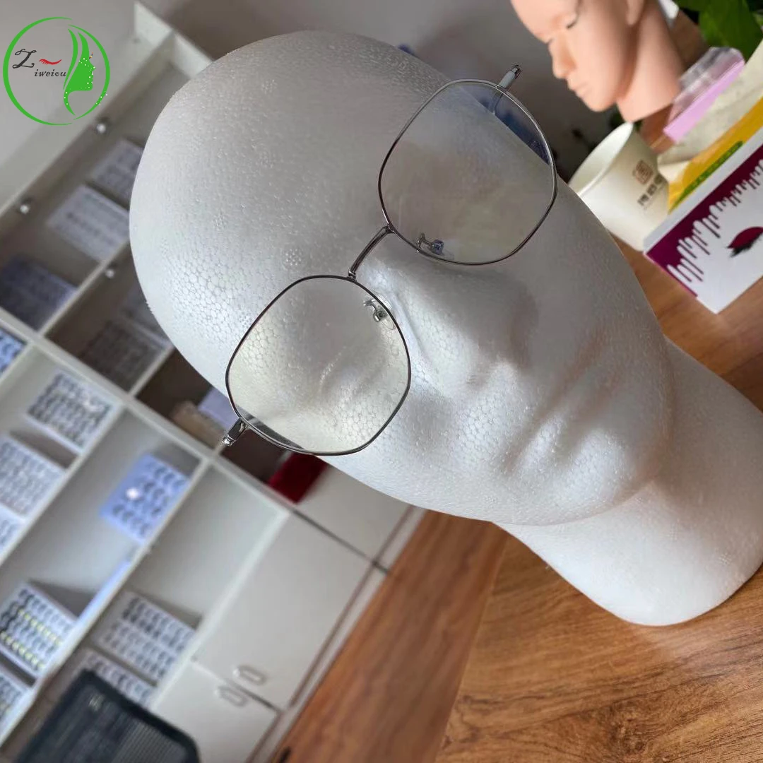 Styrofoam Mannequin Head Wig Male Hair Mannequin Model Heads Mannequin Head Foam