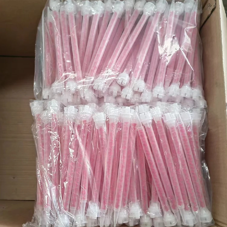 Mixing Nozzles epoxy Epoxy Adhesive Mixing Nozzle Tip Resin Mixer Adhesive Gun Applicator glue dispenser nozzle for 400ml