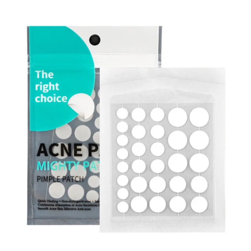 Private Label Custom Vegan-Friendly Invisible Blemish Acne Pimple Treatment Hydrocolloid Anti Acne Pimple Patch