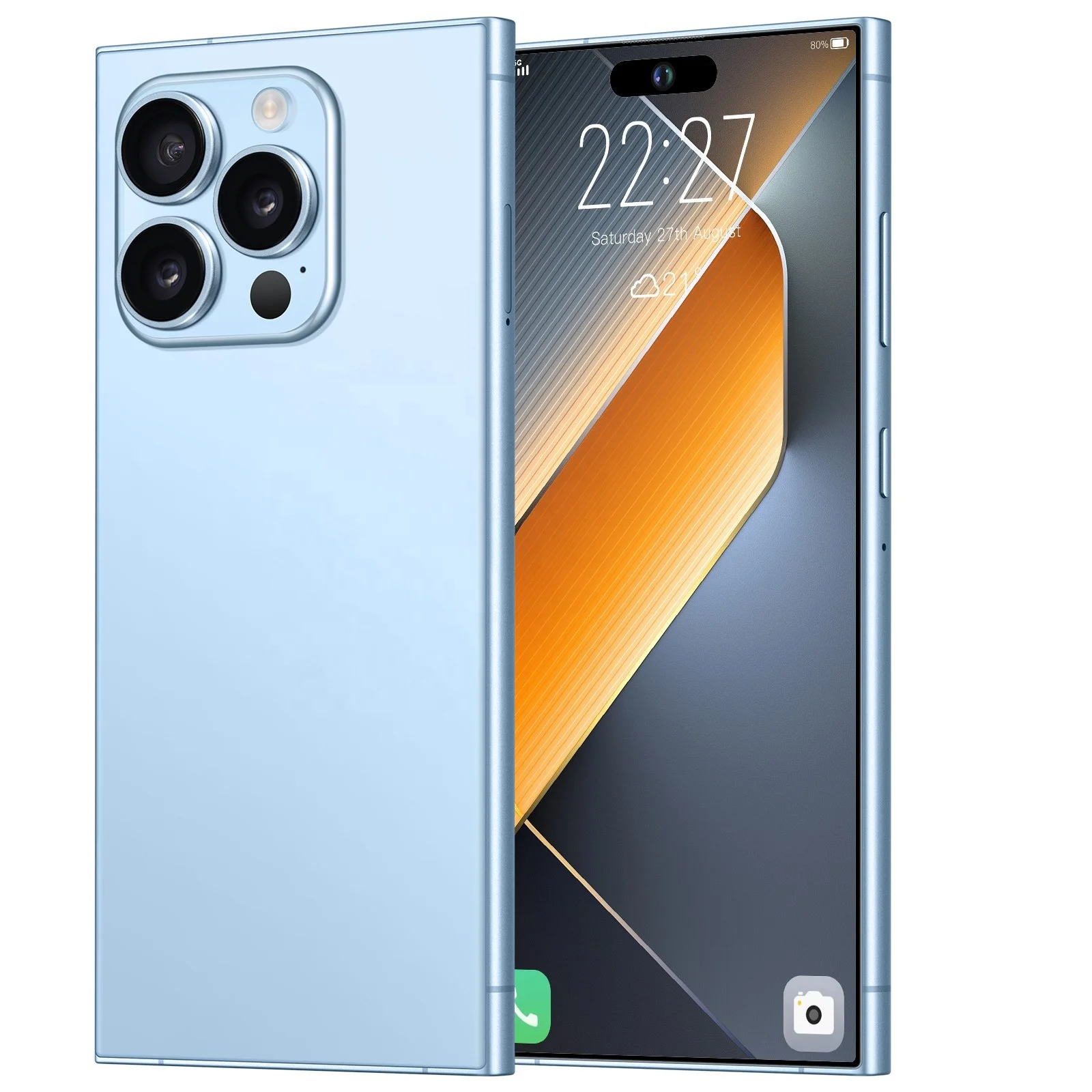 2024 Original I15 Phone 14 Pro Max Neuf 6.7 Inch 12gb + 512gb Clone Smartphone 8-core Celulares 14 Pro Max Unlocked Mobile Phone