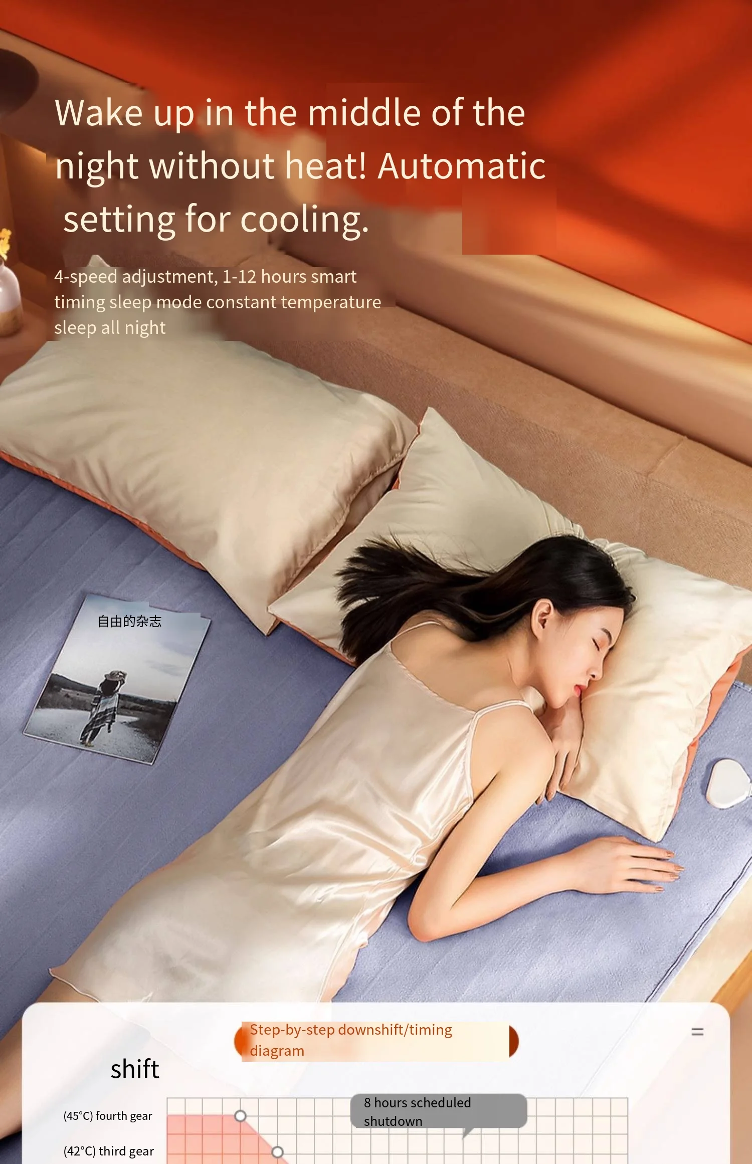 Factory direct sales heated electric blanket throw blanket household home heater electric blanket