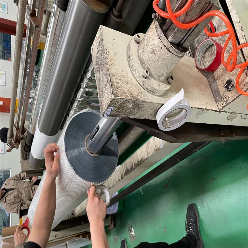 PET Laminating Film Metalized Polyester Roll Extruded LDPE for Insulation Materials