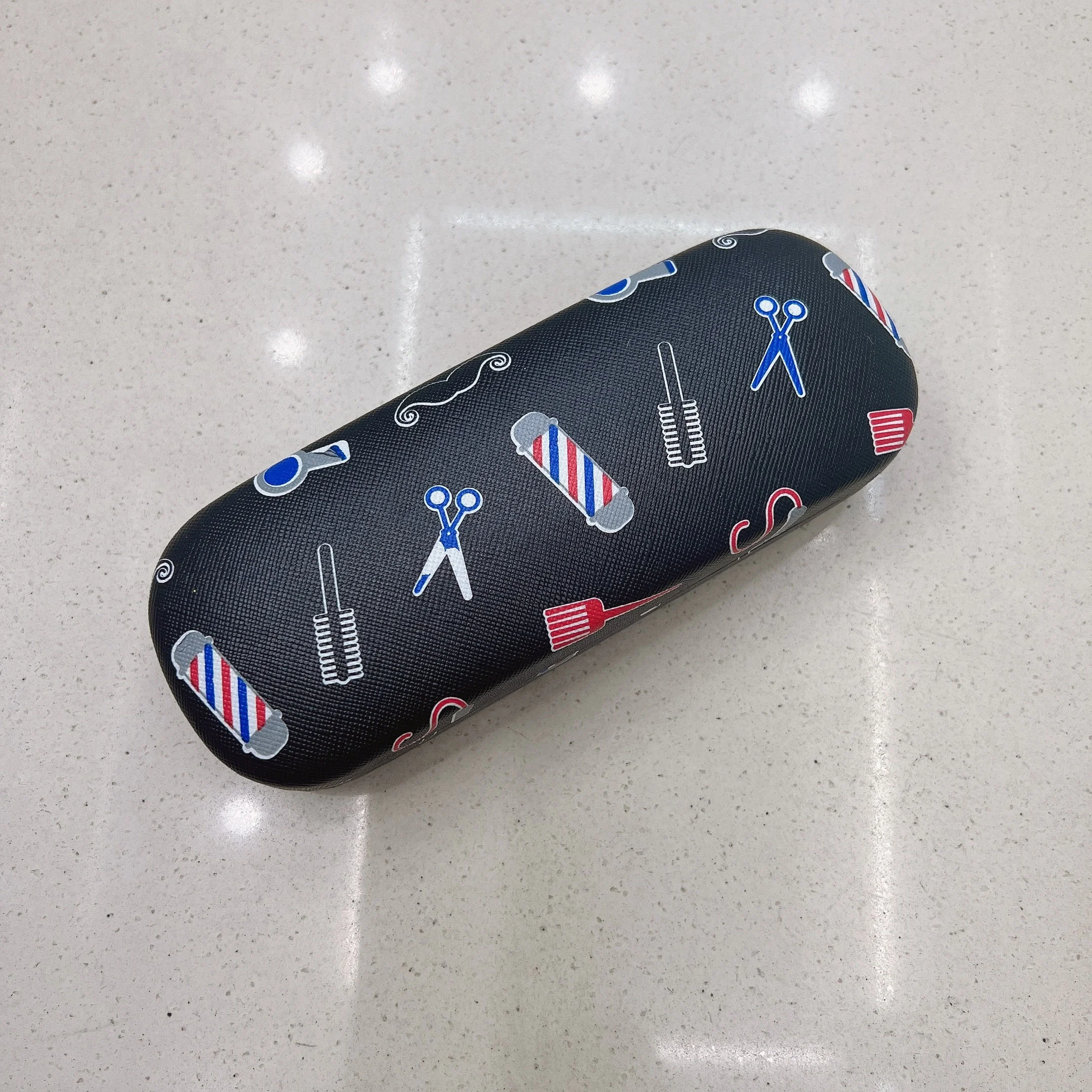 Custom pattern With imprint Logo  Custom Logo Barber Scissors Comb Kids Eyeglasses Case Cheap Good Quality Glasses Packaging Box