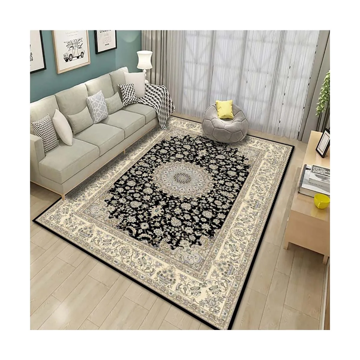 Modern Luxury Polyester 3d Custom Washable Hotel Printed Floor Rugs Carpet For Home Living Room Bedroom carpets for livingroom