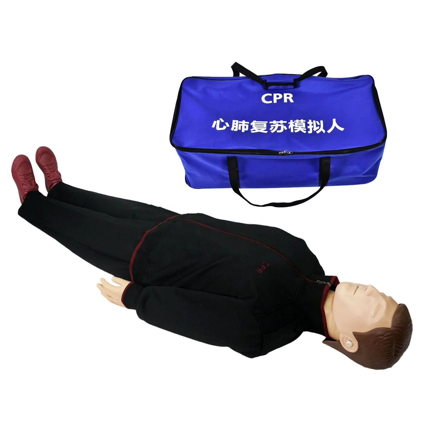 
Medical college rescue training mouth to mouth puppen cpr full body kit family chin cpr manikin set 